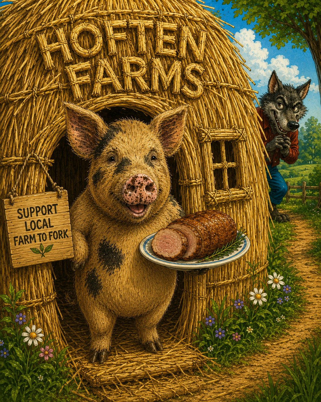 Pork Bundle - Straw Pig - small